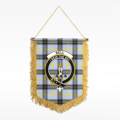 Bell of the Borders Tartan Crest Wall Hanging Banner