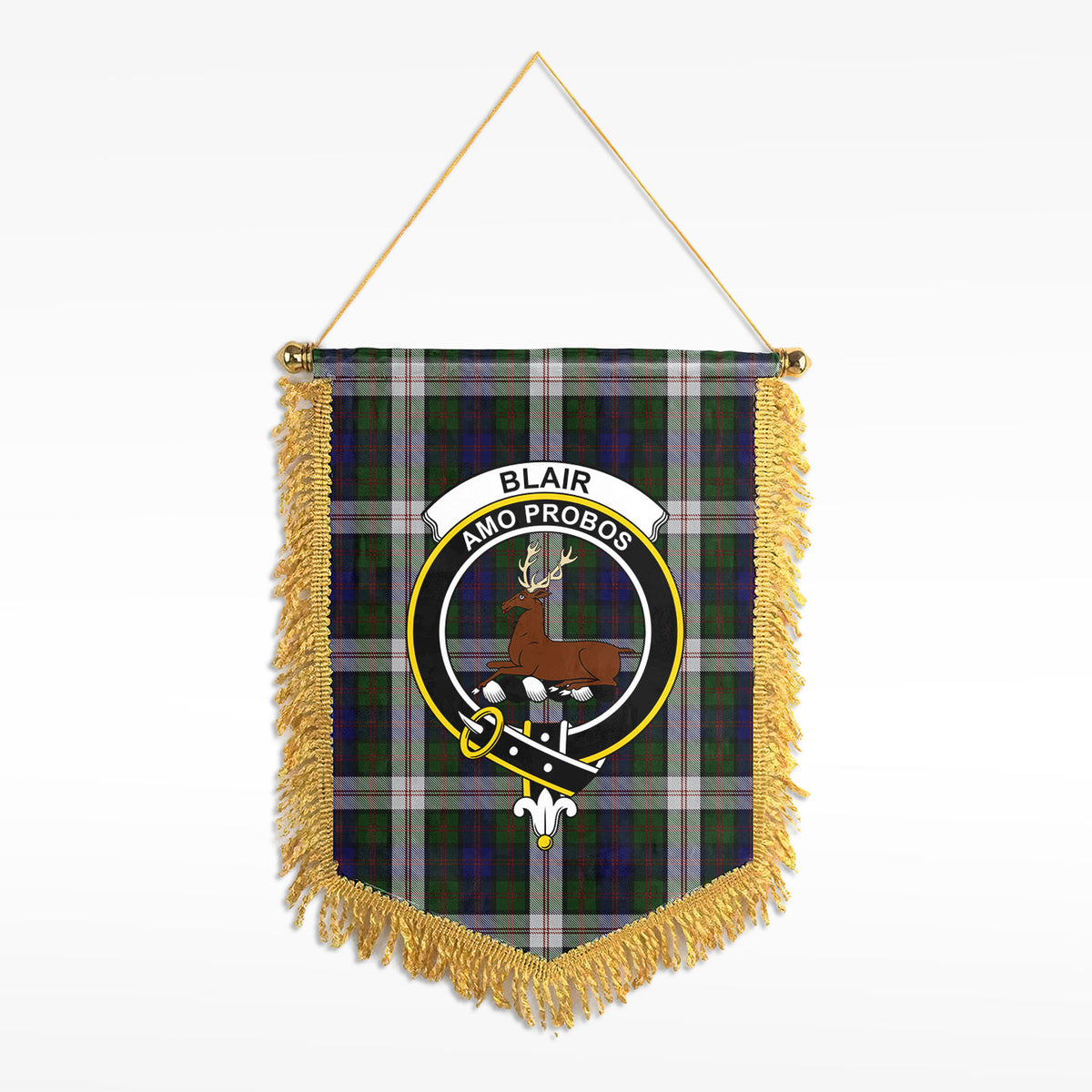 Blair Dress Tartan Crest Wall Hanging Banner