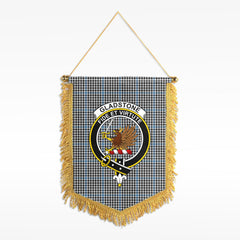 Gladstone Tartan Crest Wall Hanging Banner