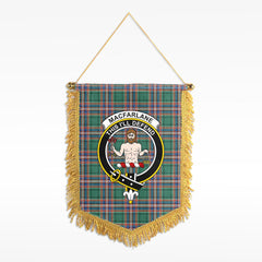 MacFarlane Hunting Ancient Tartan Crest Wall Hanging Banner