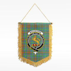 MacKintosh Hunting Ancient Tartan Crest Wall Hanging Banner