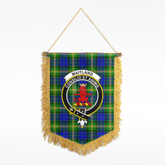 Maitland Tartan Crest Wall Hanging Banner