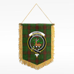 Maxwell Hunting Tartan Crest Wall Hanging Banner