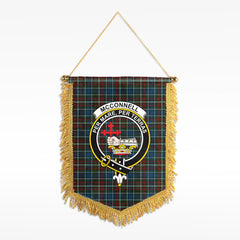 McConnell Tartan Crest Wall Hanging Banner