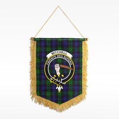 Mitchell Tartan Crest Wall Hanging Banner