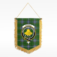 Pringle Tartan Crest Wall Hanging Banner