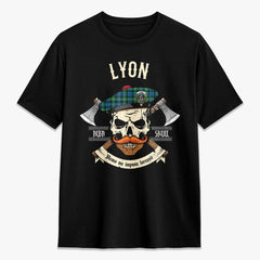 Lyon Tartan Crest 2D T-shirt - Alba Skull Style