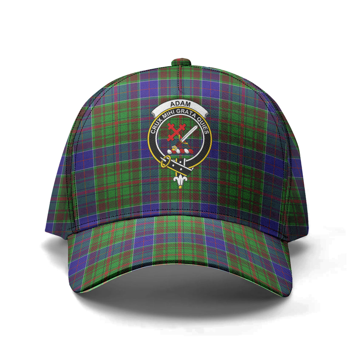 Adam Tartan Crest Classic Cap