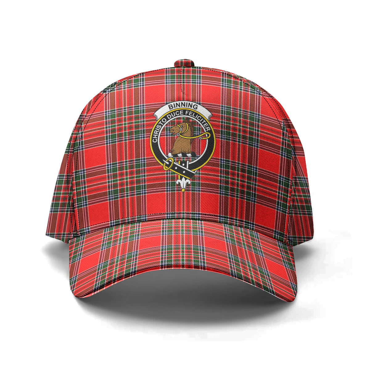 Binning (of Wallifoord) Tartan Crest Classic Cap