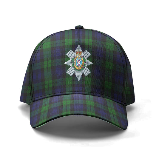 Black Watch Tartan Crest Classic Cap 2000