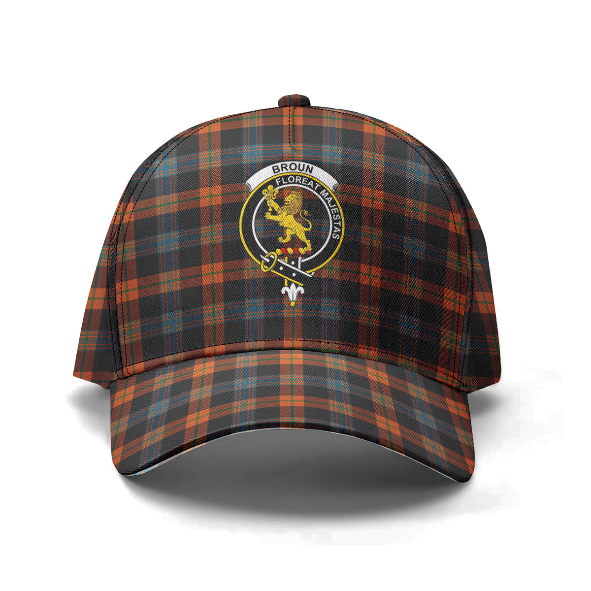 Broun Ancient Tartan Crest Classic Cap