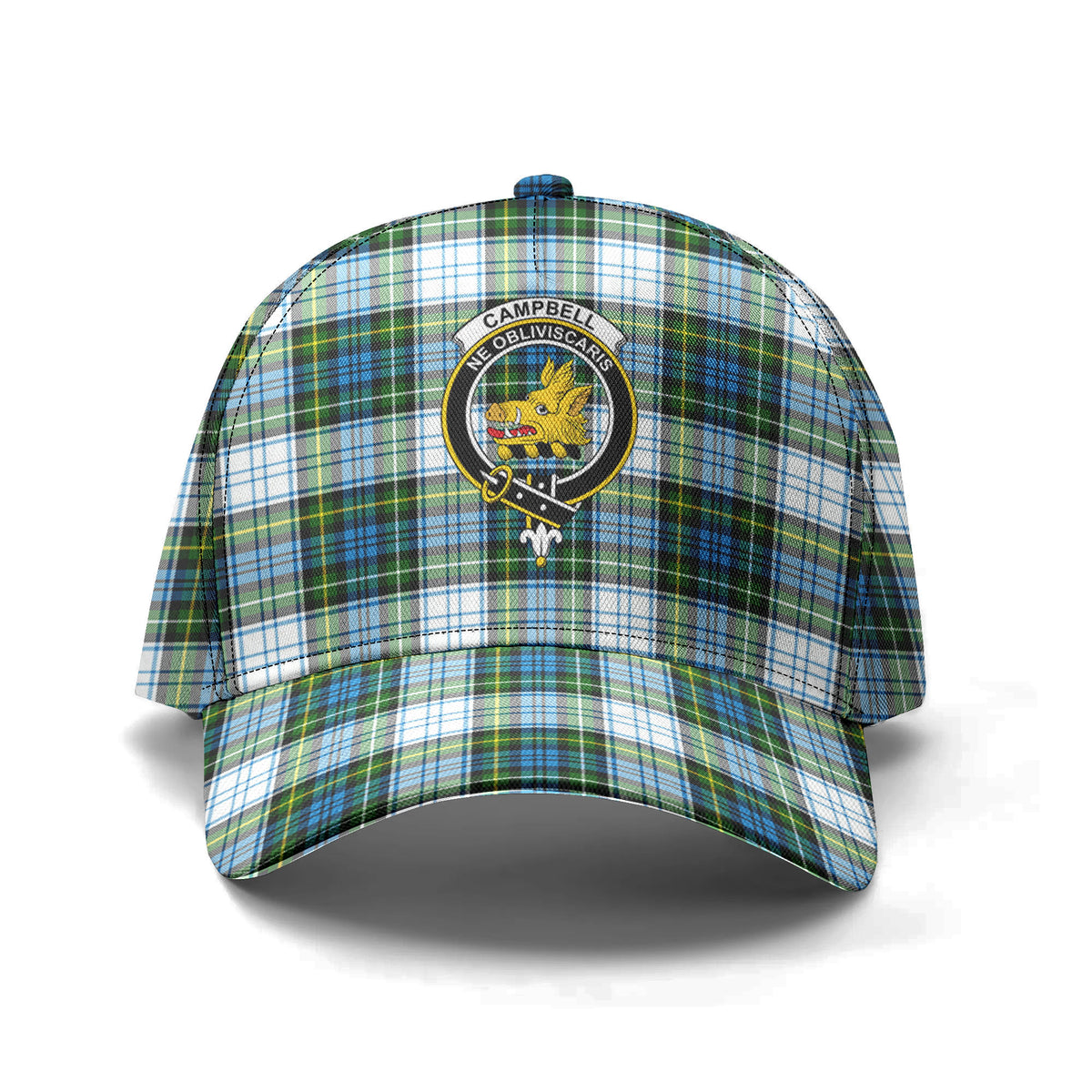 Campbell Dress Tartan Crest Classic Cap