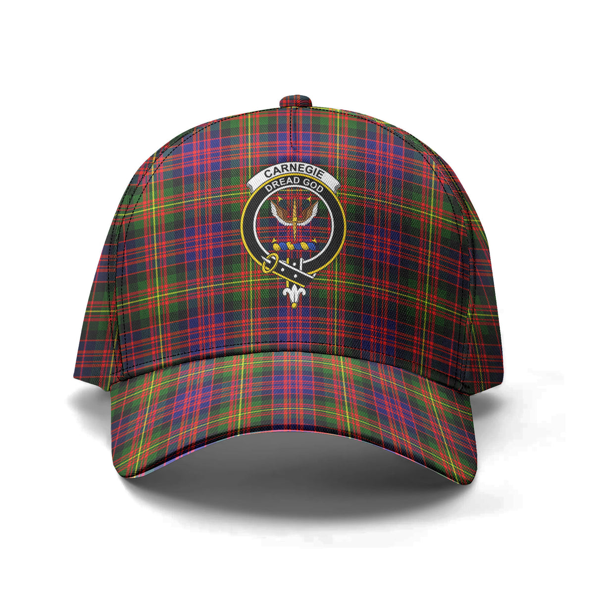 Carnegie Modern Tartan Crest Classic Cap