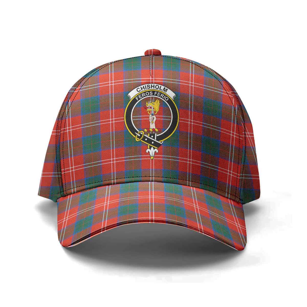 Chisholm Ancient Tartan Crest Classic Cap