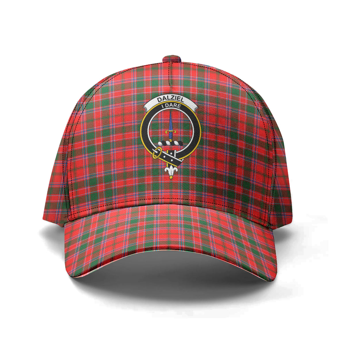 Dalziel Modern Tartan Crest Classic Cap