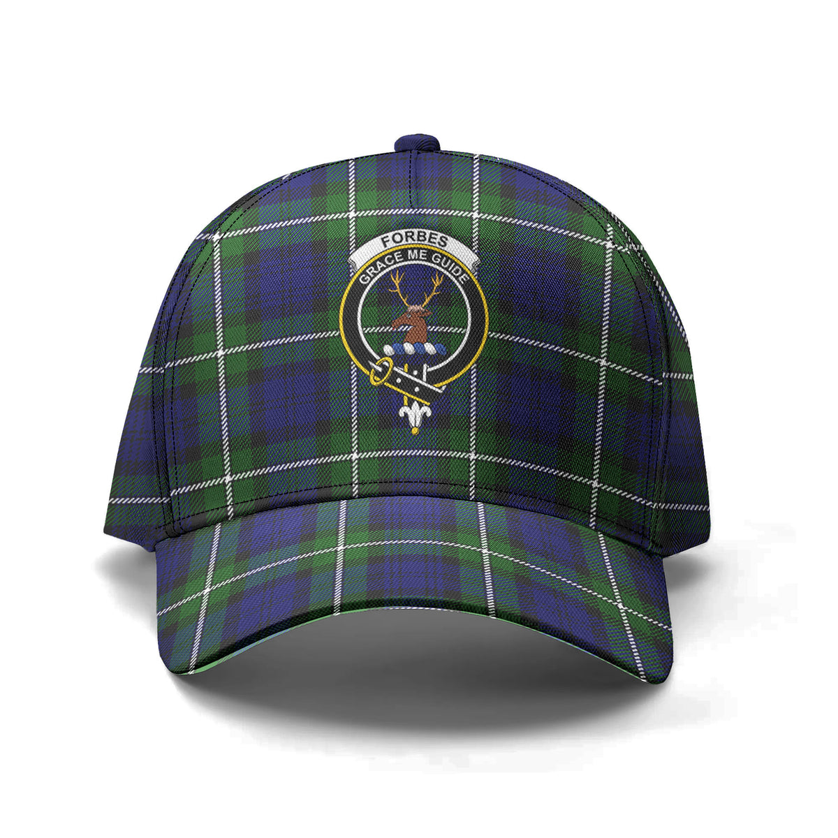 Forbes Modern Tartan Crest Classic Cap