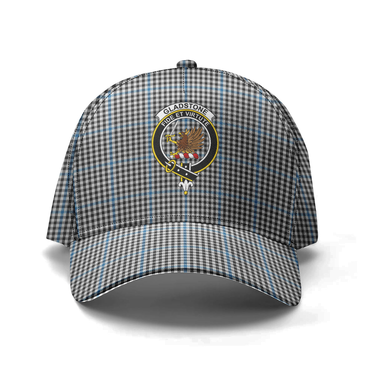 Gladstone Tartan Crest Classic Cap