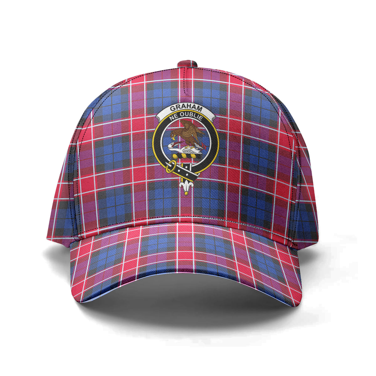 Graham of Menteith Red Tartan Crest Classic Cap