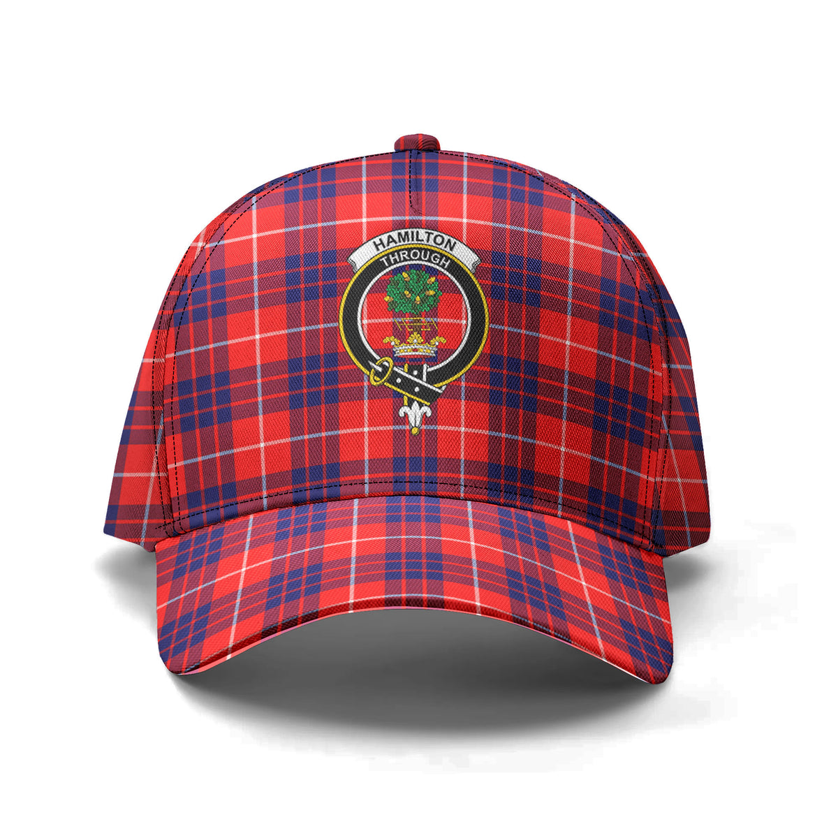 Hamilton Modern Tartan Crest Classic Cap