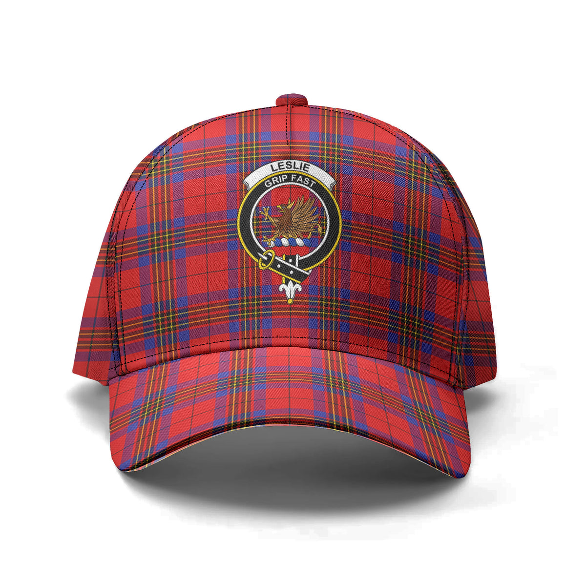 Leslie Modern Tartan Crest Classic Cap