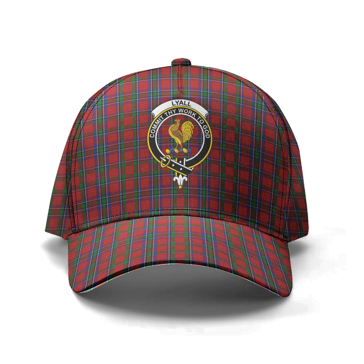 Lyall Tartan Crest Classic Cap