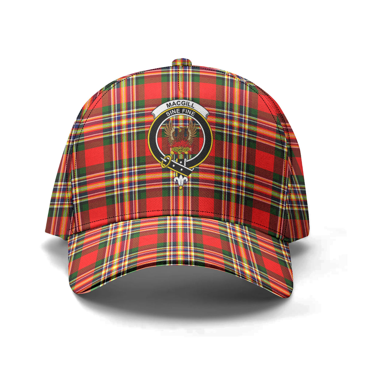 MacGill Modern Tartan Crest Classic Cap