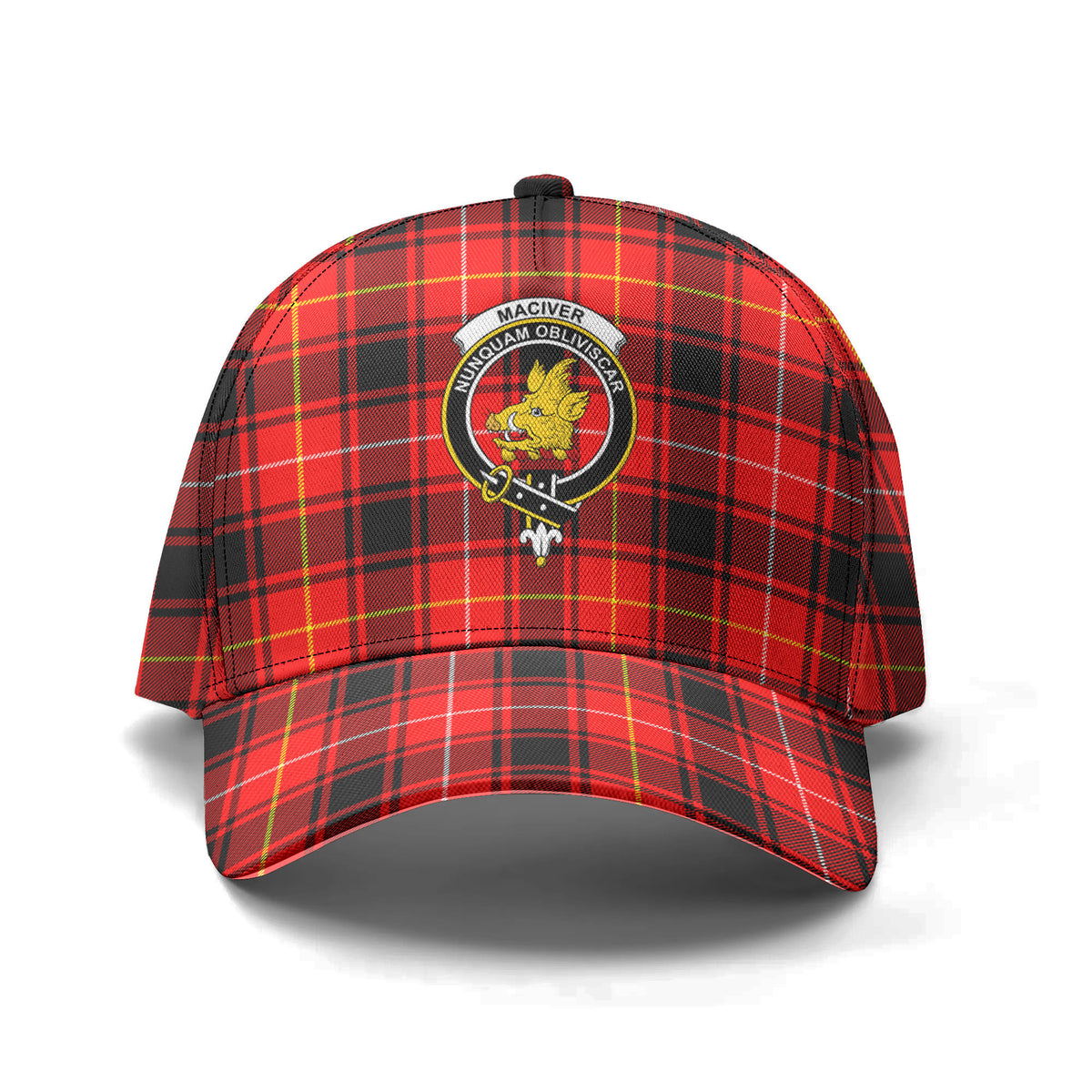 MacIver Modern Tartan Crest Classic Cap