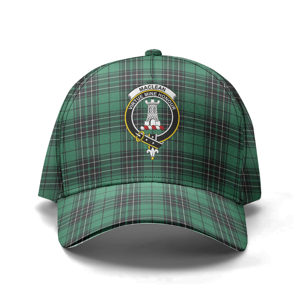 MacLean Hunting Ancient Tartan Crest Classic Cap