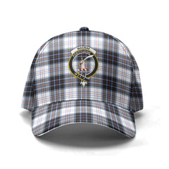 MacRae Dress Modern Tartan Crest Classic Cap