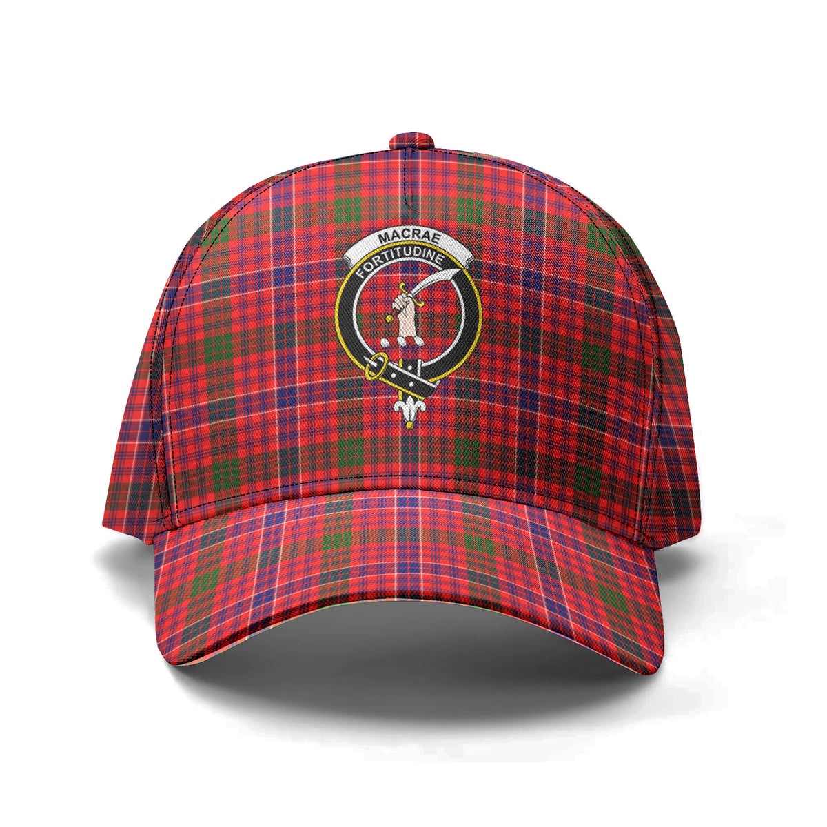 MacRae Modern Tartan Crest Classic Cap