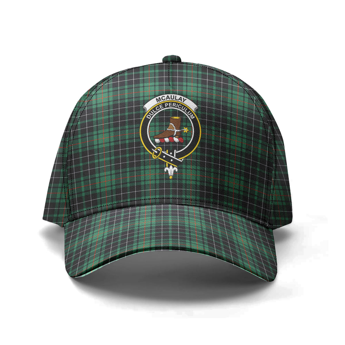 McAulay Hunting Ancient Tartan Crest Classic Cap