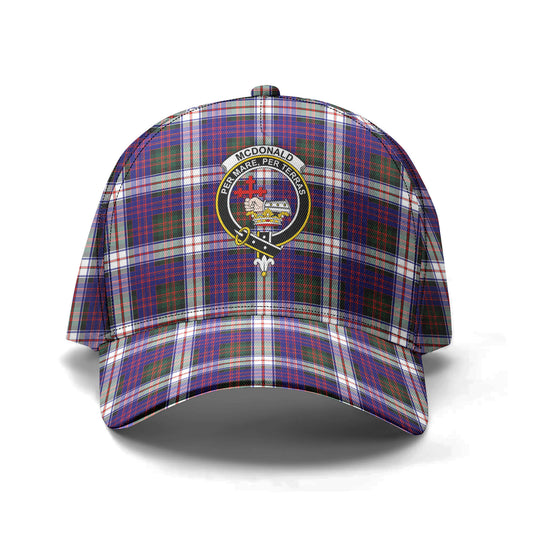 McDonald Dress Modern Tartan Crest Classic Cap 2000