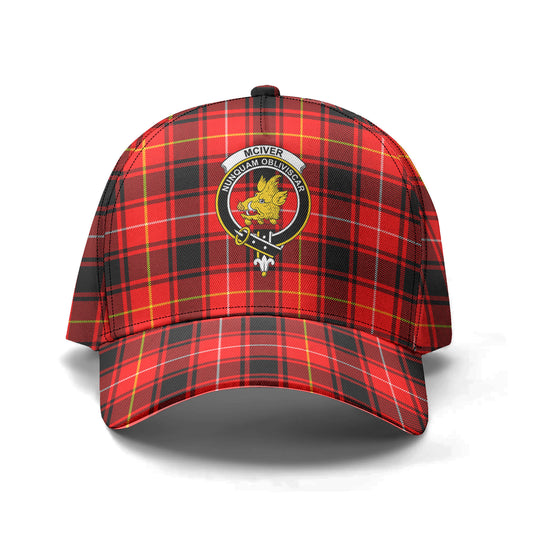 McIver Modern Tartan Crest Classic Cap 2000