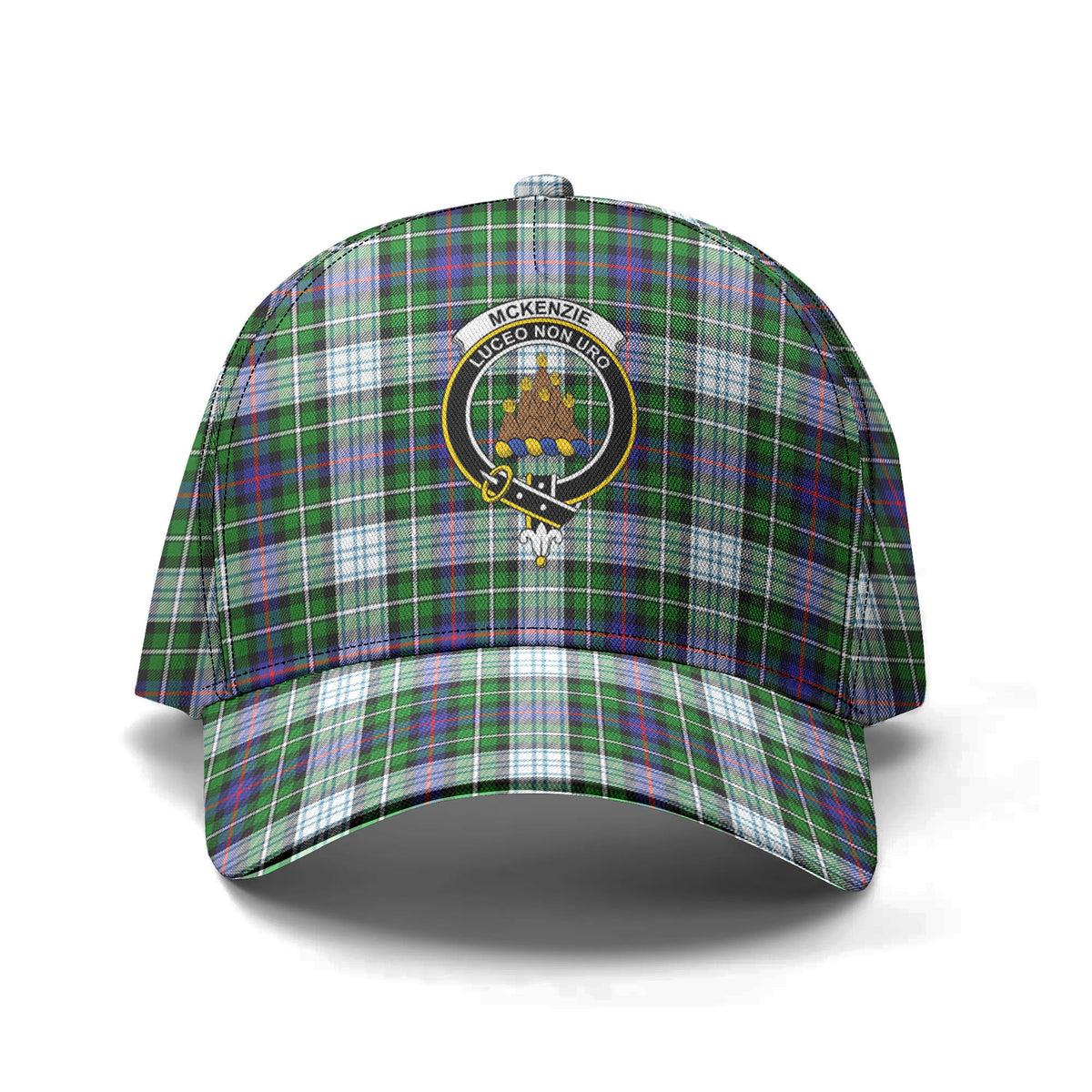 McKenzie Dress Modern Tartan Crest Classic Cap