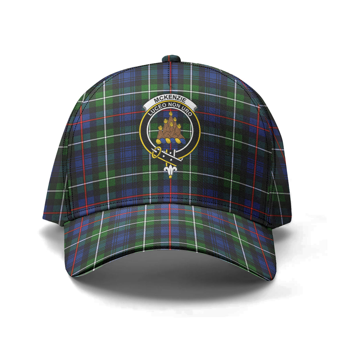 McKenzie Modern Tartan Crest Classic Cap