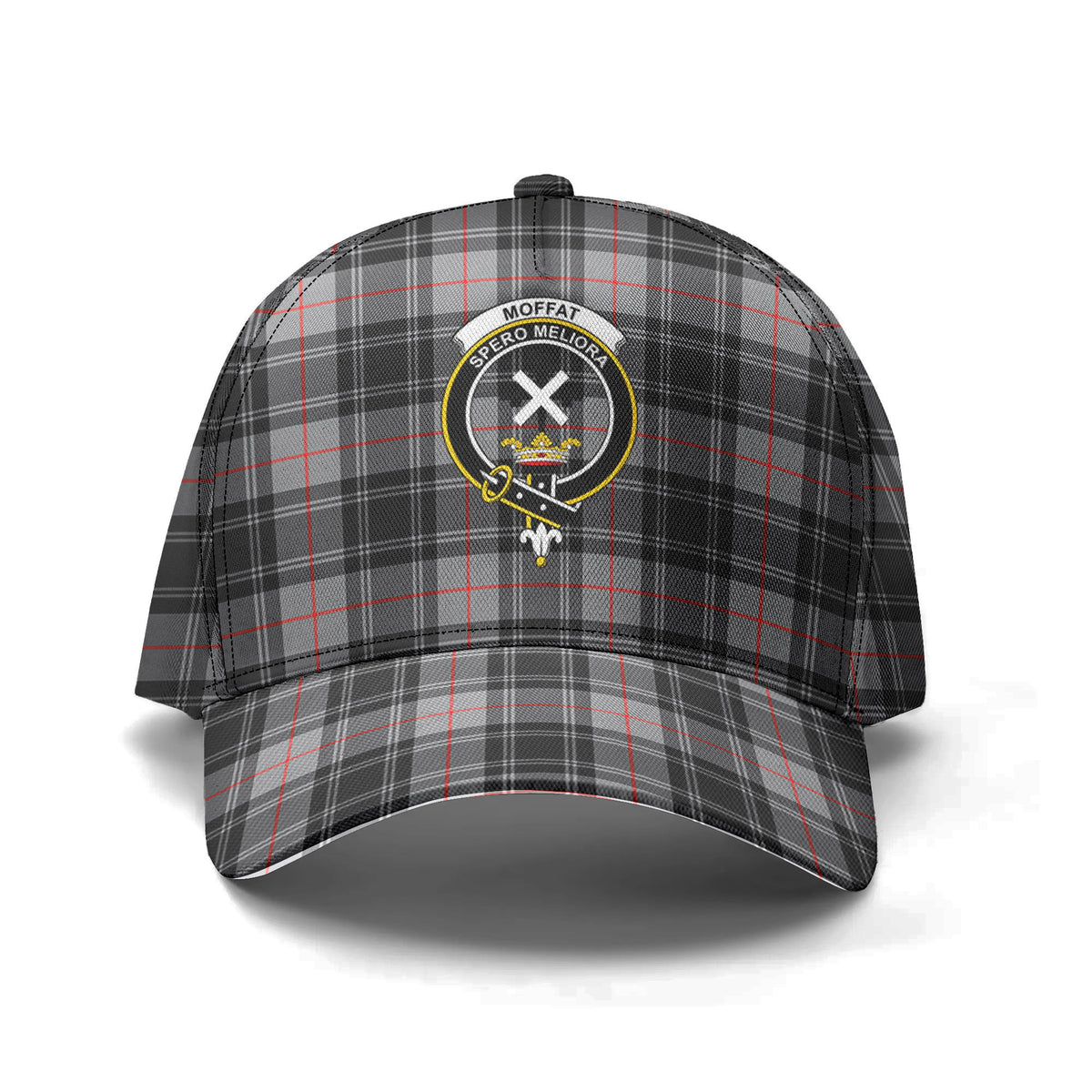 Moffat Modern Tartan Crest Classic Cap