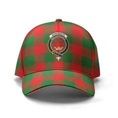 Moncreiffe (or Moncreiff) Tartan Crest Classic Cap