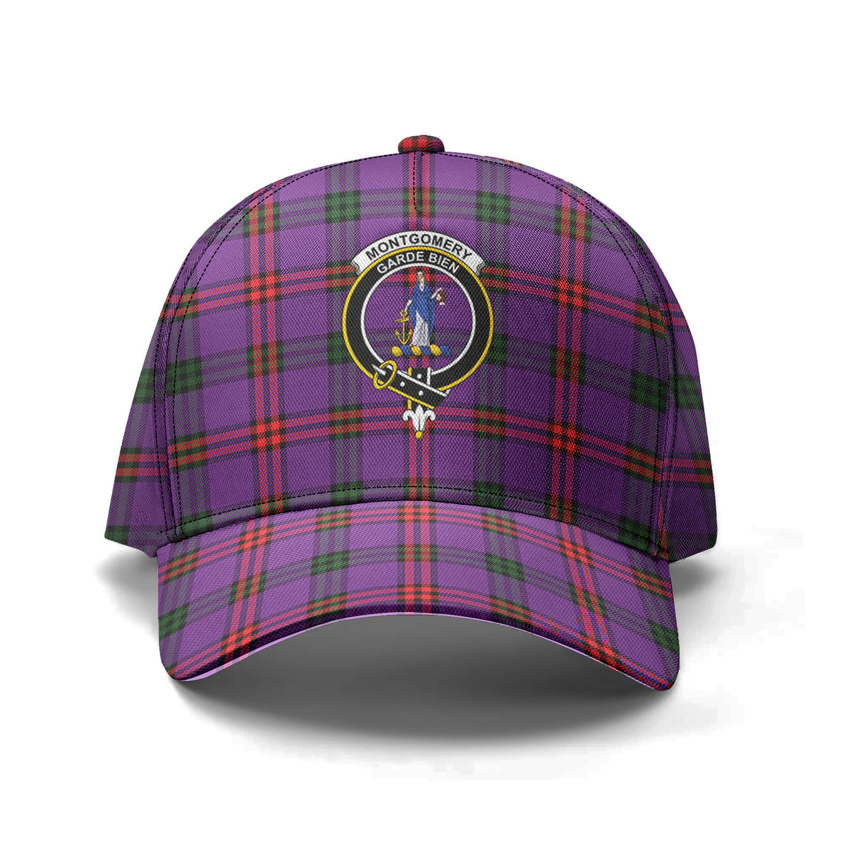 Montgomery Modern Tartan Crest Classic Cap