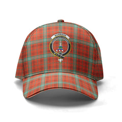 Morrison Red Ancient Tartan Crest Classic Cap