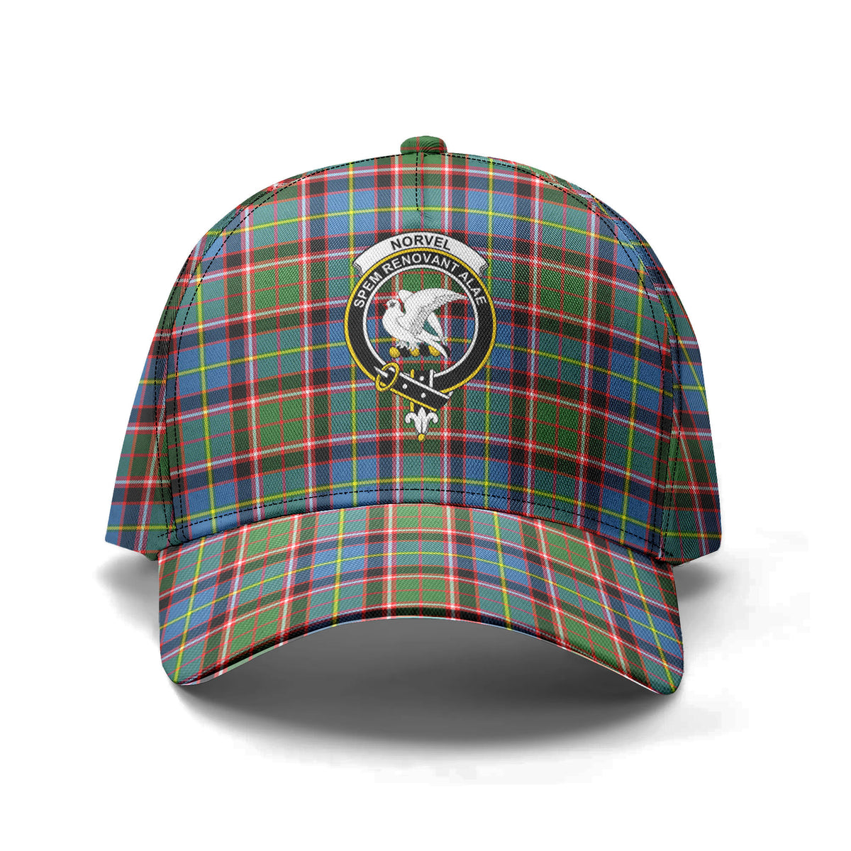 Norvel (or Norvill) Tartan Crest Classic Cap