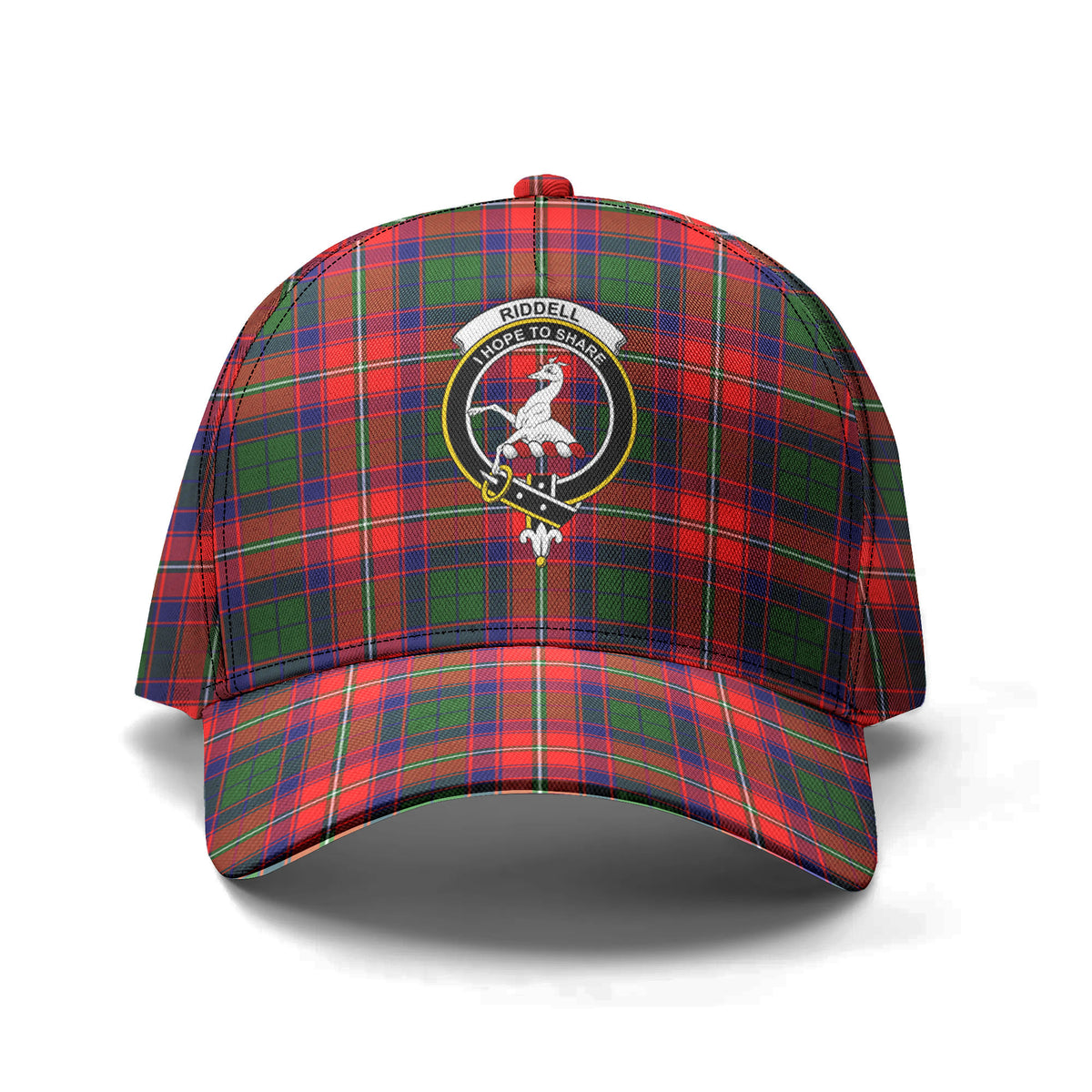 Riddell Tartan Crest Classic Cap