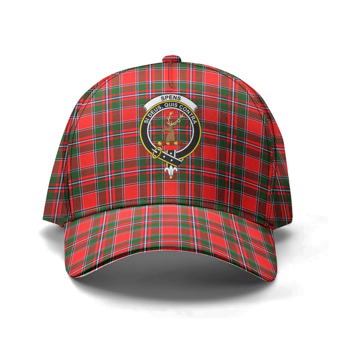 Spens (or Spence) Tartan Crest Classic Cap