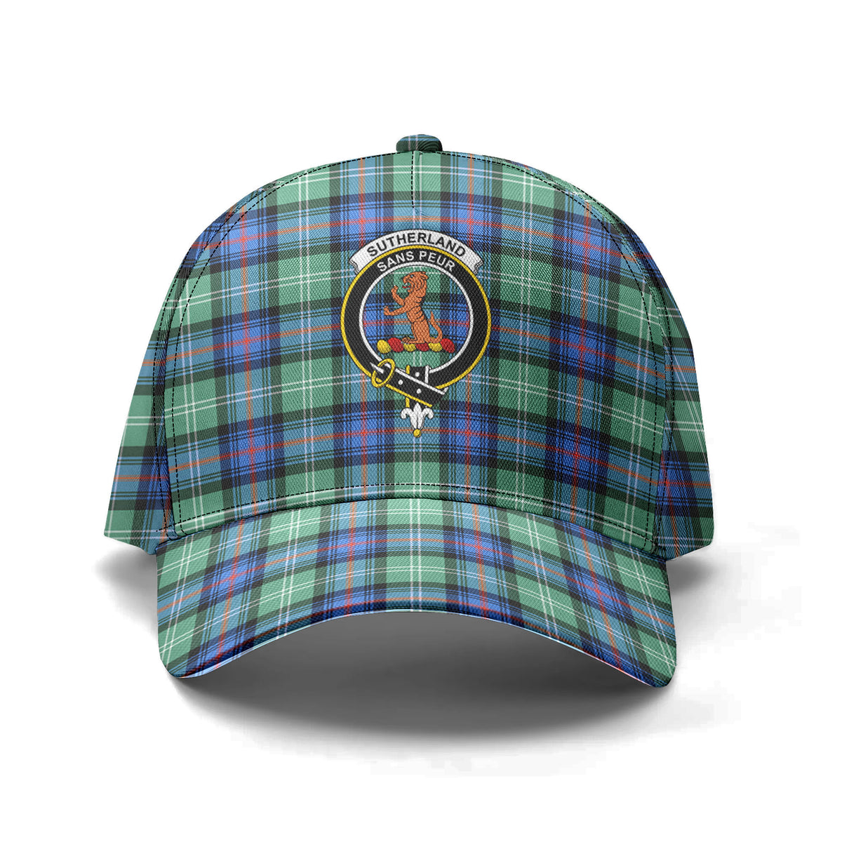 Sutherland Old Ancient Tartan Crest Classic Cap