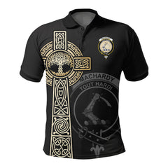 MacHardy Ancient Clan Unisex Polo Shirt - Celtic Tree Of Life