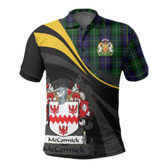 McCormick Tartan Polo Shirt - Royal Coat Of Arms Style