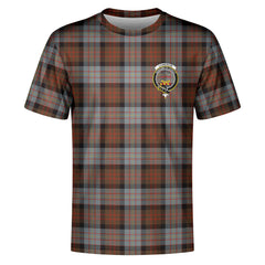 Cameron of Erracht Weathered Tartan Crest T-shirt