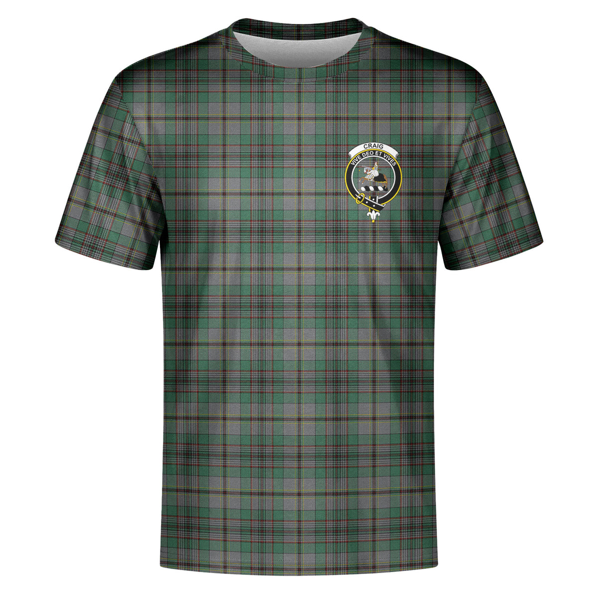 Craig Tartan Crest T-shirt