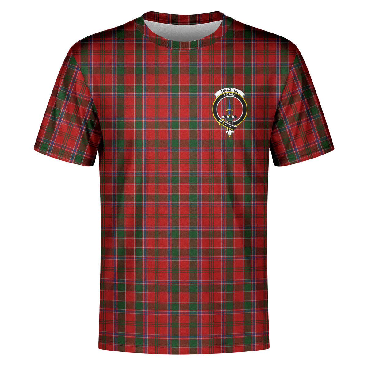 Dalzell Tartan Crest T-shirt