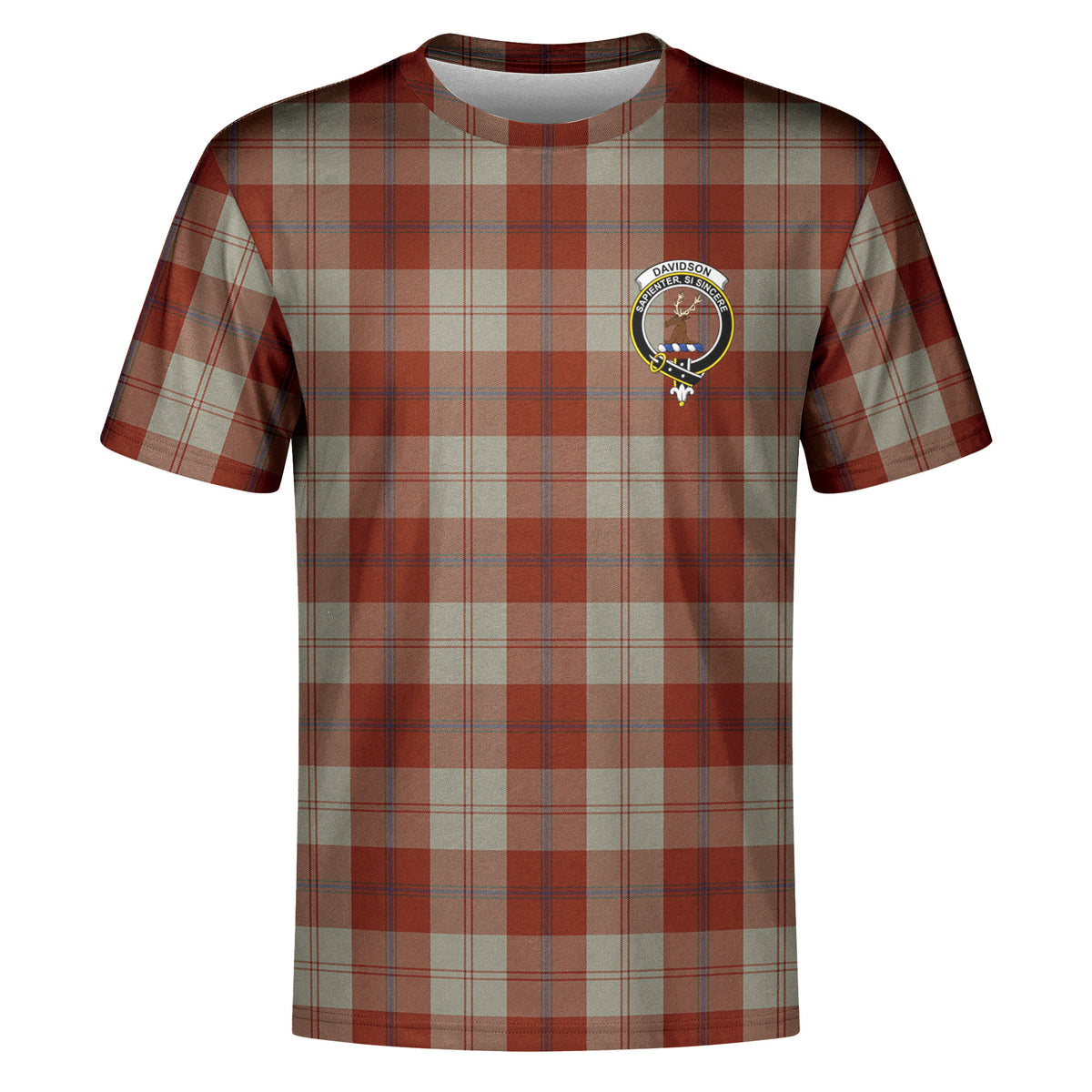 Davidson Dress Dancers Tartan Crest T-shirt