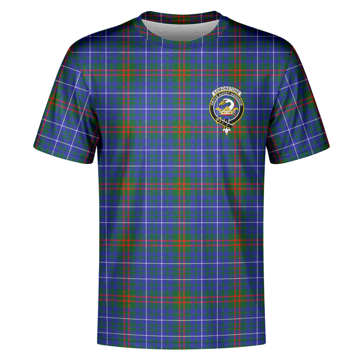 Edmonstone Tartan Crest T-shirt